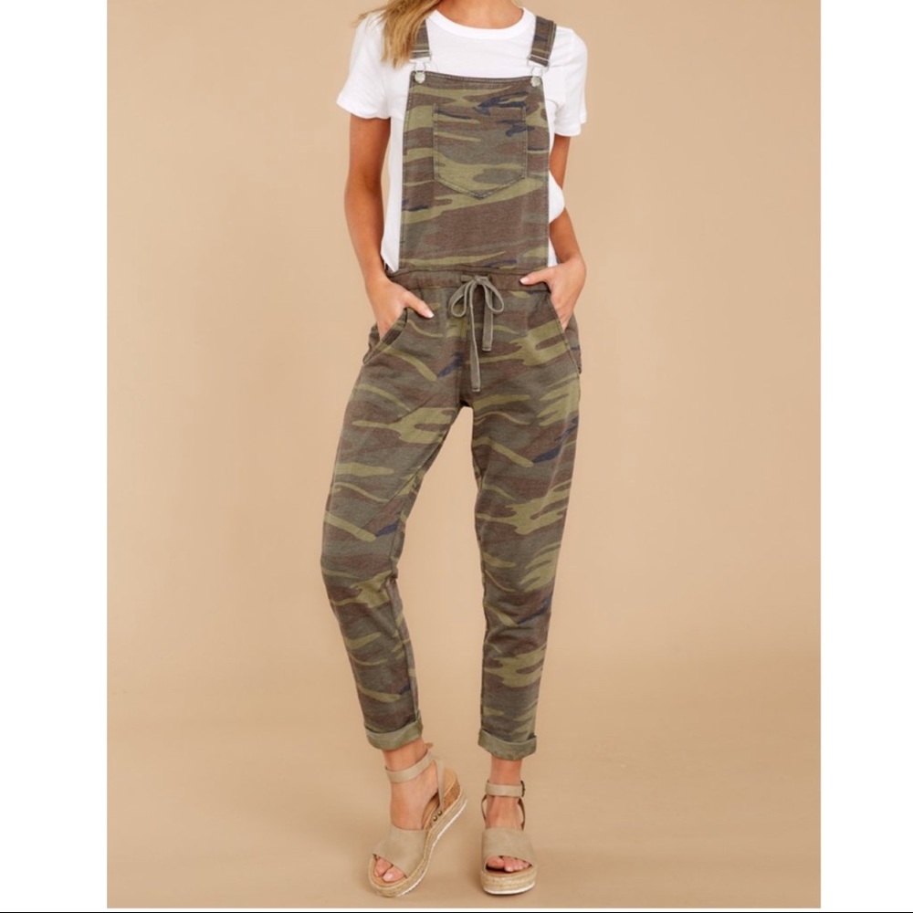 Z Supply Super Soft Camo Overalls